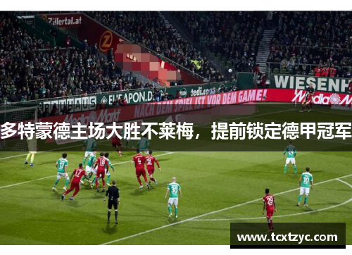 多特蒙德主场大胜不莱梅，提前锁定德甲冠军